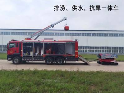 大流量排（pái）水搶險車